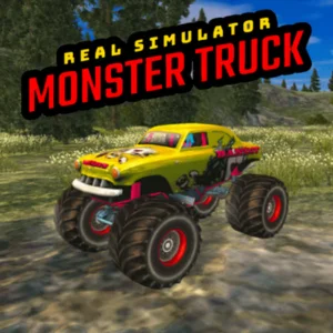 Real Simulator Monster Truck Pizza Edition Unblocked Game Fullscreen