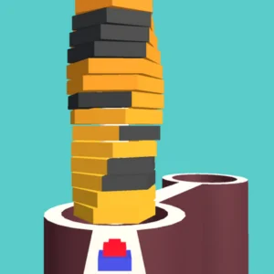 Stack Bump 3D Pizza Edition Unblocked Game Fullscreen