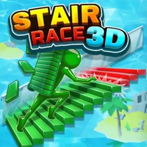 Stair Race 3D Pizza Edition Unblocked Game Fullscreen